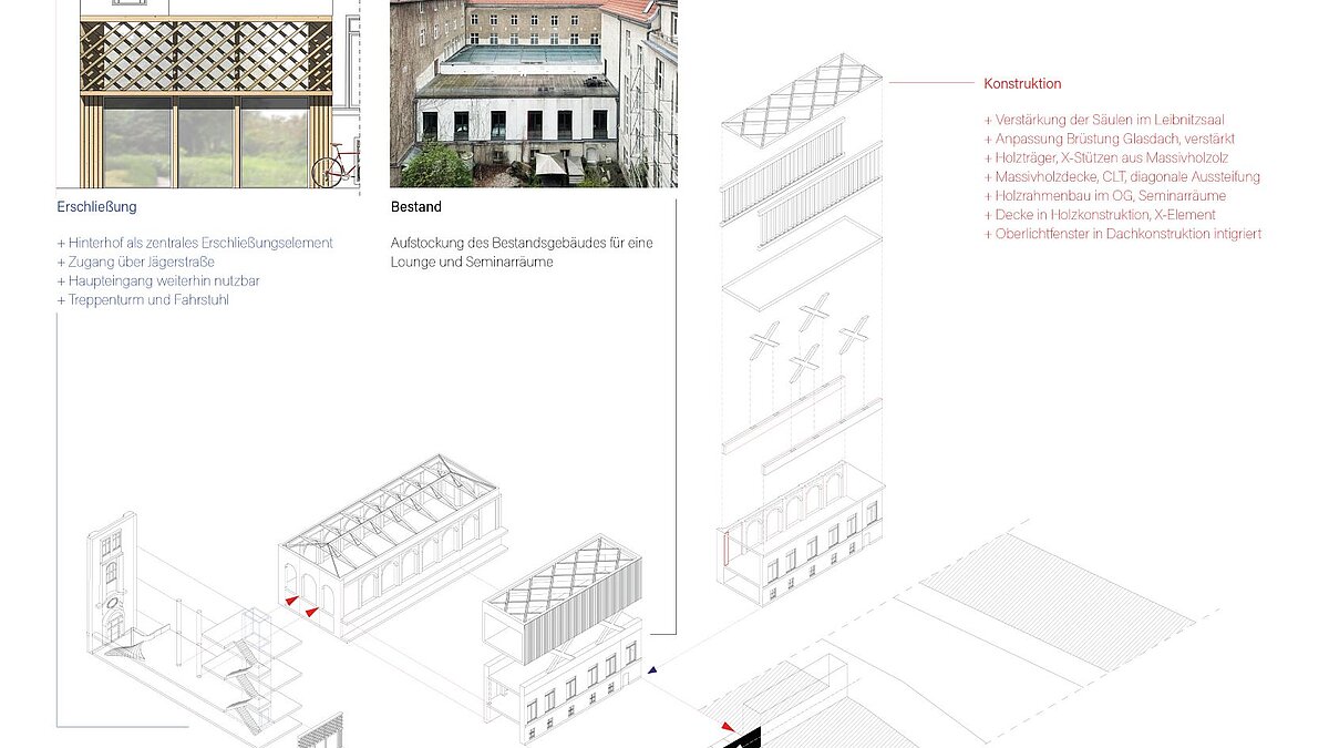 Architekturzeichnung Isometrie
