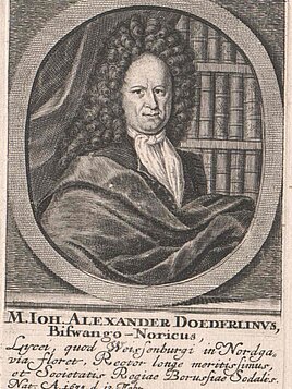 Johann Alexander Doederlein