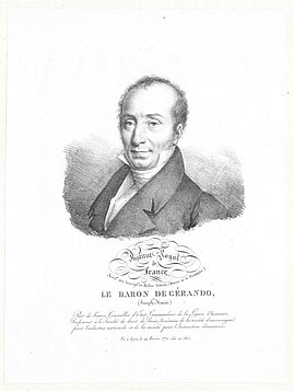 Joseph-Marie Baron de Gérando