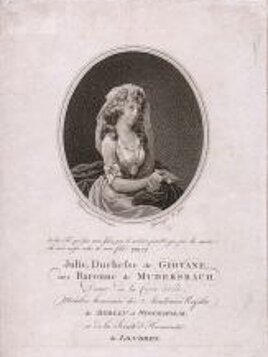 Juliane Herzogin, geb. Freiin v. Mudersbach Giovane