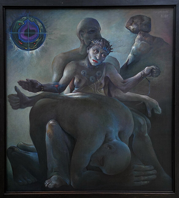 Gesamtaufnahme des Gemäldes "Entropie"