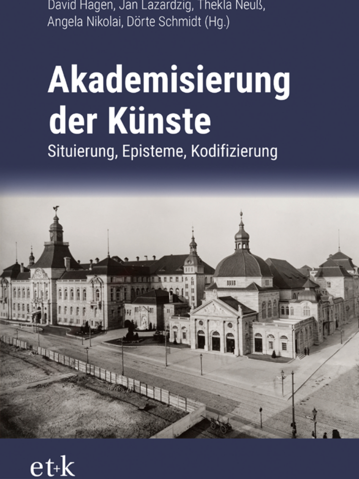 Cover Akademisierung der Künste