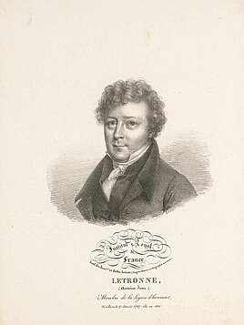 Jean Antoine Letronne