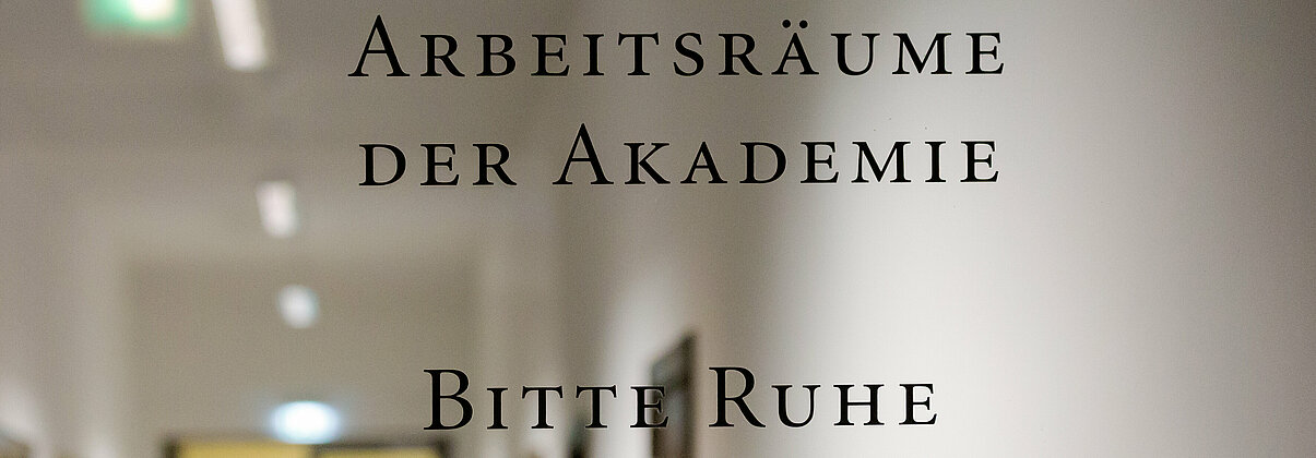 Arbeitsräume der Akademie