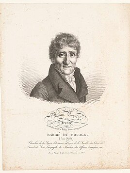 Jean-Denis Barbié du Bocage