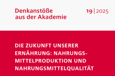 Titelseite Denkanstöße aus der Akademie 19 / 25