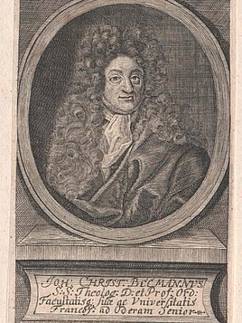 Johann Christoph Bec(k)mann