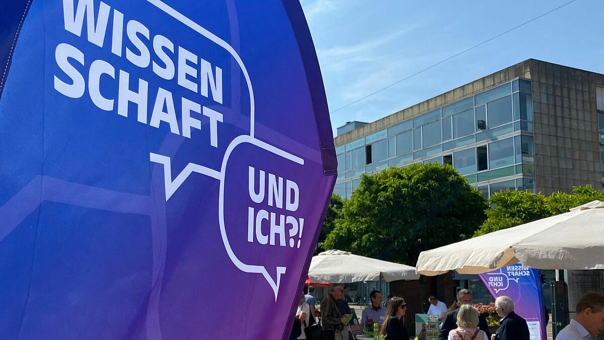 „Wissenschaft und Ich?!" auf dem Museumsplatz in Gera