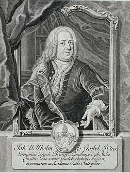 Johann Wilhelm von (1730) Goebel
