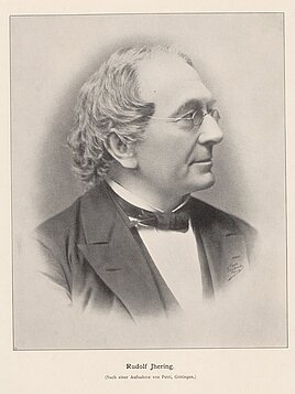 Caspar Rudolf von (1872) Ihering