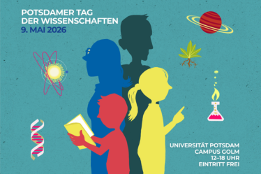 Thumbnail Potsdamer Tag der Wissenschaften, 9. Mai 2026, Universität Potsdam, Campus Golm, 12-18 Uhr