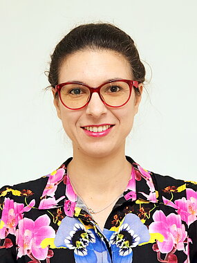 photo of Karolina Lendák-Kabók in front of blank background