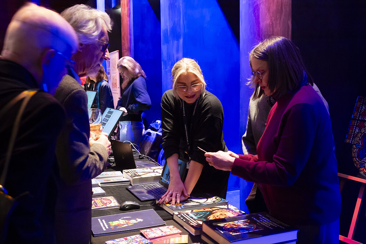 Auf dem Einsteintag präsentierten sich die Forschungsprojekte der BBAW.