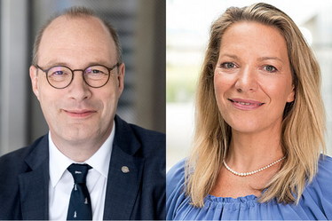 Porträt von Christoph Markschies und Antje Boetius