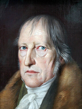 Georg Wilhelm Friedrich Hegel, Gemälde von Jakob Schlesinger (1831)
