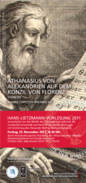 Hanns Christof Brennecke: Athanasius von Alexandrien auf dem Konzil von Florenz (1438/39)