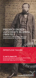 Friedrich Engels' "Geschichte Irlands" (1869/70) im Kontext der Deutsch-Irischen Beziehungen im 19. Jahrhundert