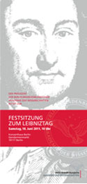 Leibniztag 2011
