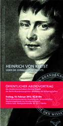 Heinrich von Kleist oder die Ohnmacht des Rechts