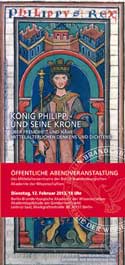 Jan-Dirk Müller: König Philipp und seine Krone - Über Fremdheit und Nähe mittelalterlichen Denkens und Dichtens