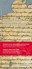 Desmond Durkin-Meisternst: Religiöser Streit an der Seidenstrasse