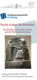 Recht, Kultur, Rechtskultur. Der Einfluss kultureller Vielfalt auf die Rechtsentwicklung