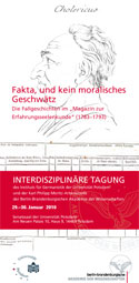 "Fakta, und kein moralisches Geschwätz" - Die Fallgeschichten im "Magazin zur Erfahrungsseelenkunde" (1783-1793) "Fakta, und kein moralisches Geschwätz" - Die Fallgeschichten im "Magazin zur Erfahrungsseelenkunde" (1783-1793)