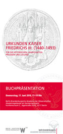 Die Regesten Kaiser Friedrichs III. Die Regesten Kaiser Friedrichs III.